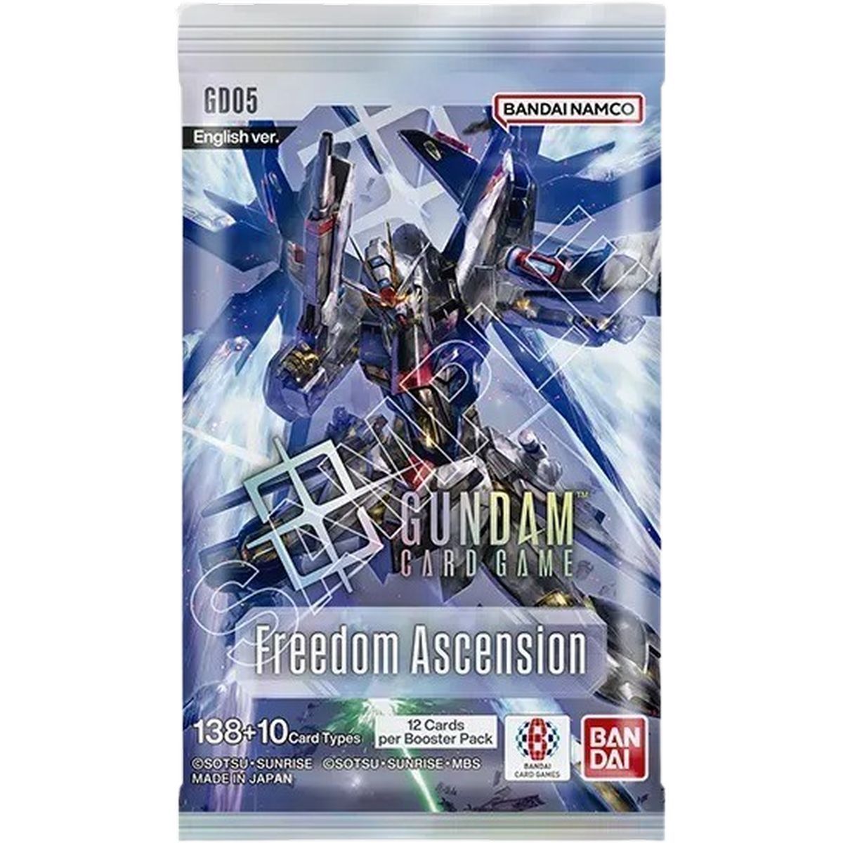 Box mit 24 Boostern – Freedom Ascension – Gundam CG – GD05 – EN