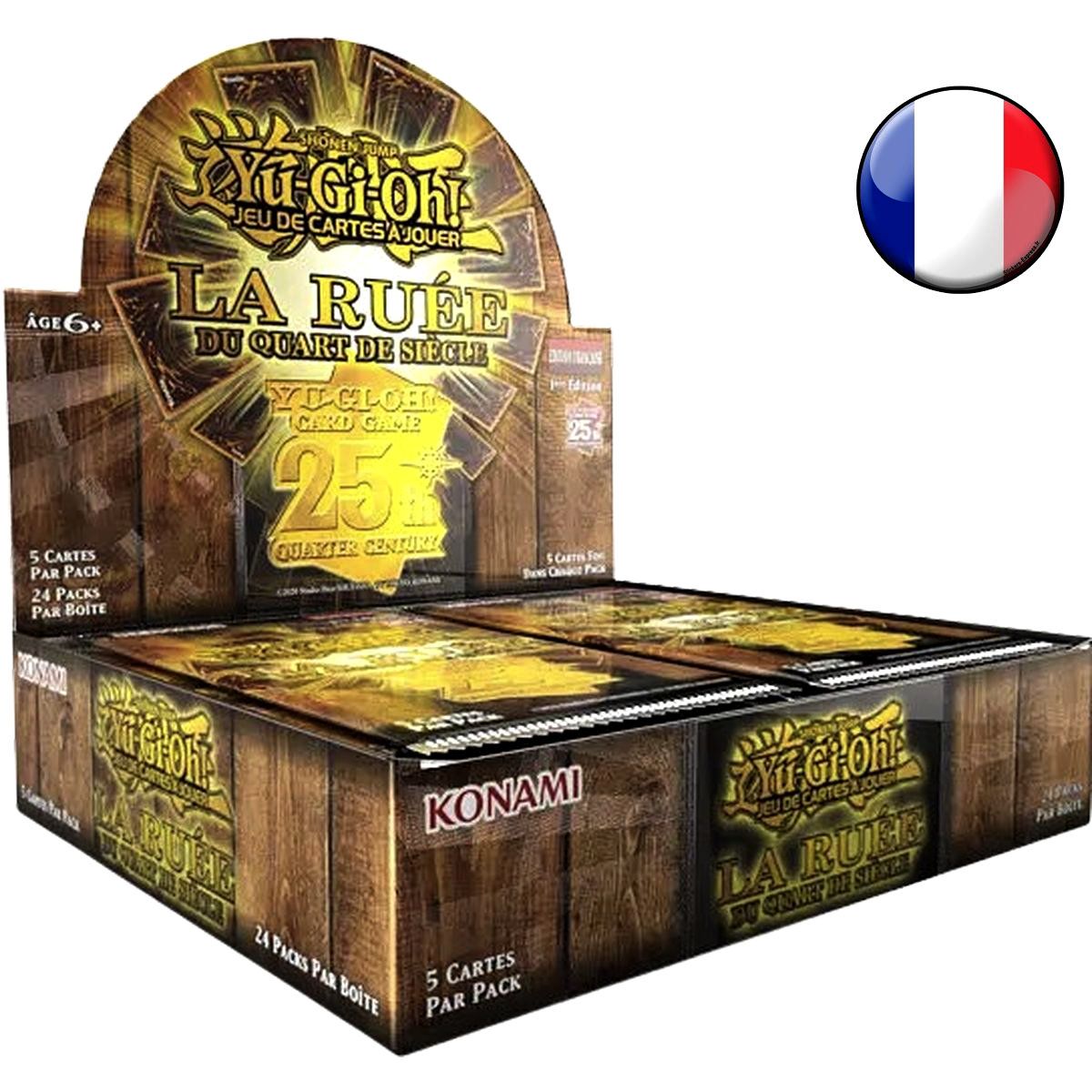 Item Schachtel mit 24 Boostern – Quarter Century Rush – Yu-Gi-Oh! - RA04 - FR