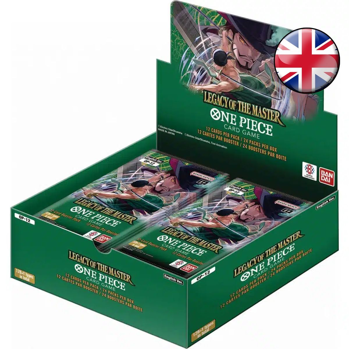 Item One Piece – Box mit 24 Boostern – OP-12 – DE