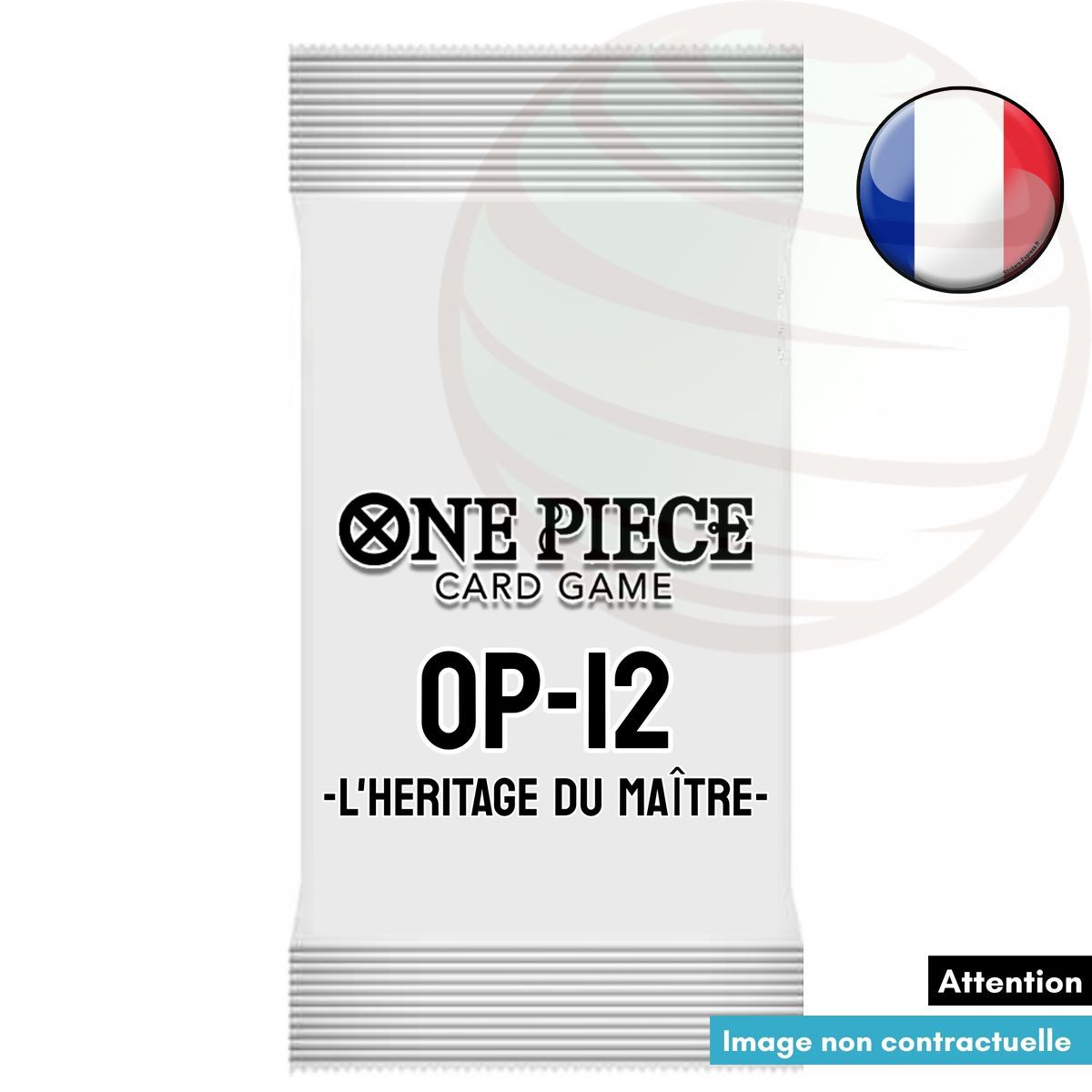 Schachtel mit 24 Boostern – OP12 „Das Vermächtnis des Meisters“ – One Piece CG – OP-12 – FR