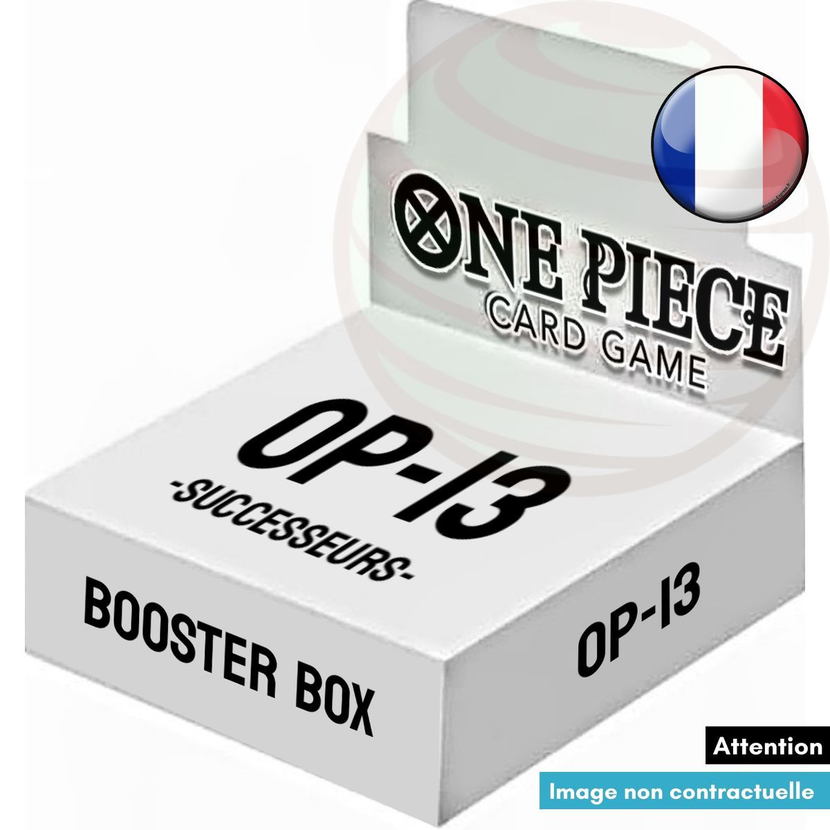 Schachtel mit 24 Boostern – OP13 „Nachfolger“ – One Piece CG – OP-13 – FR