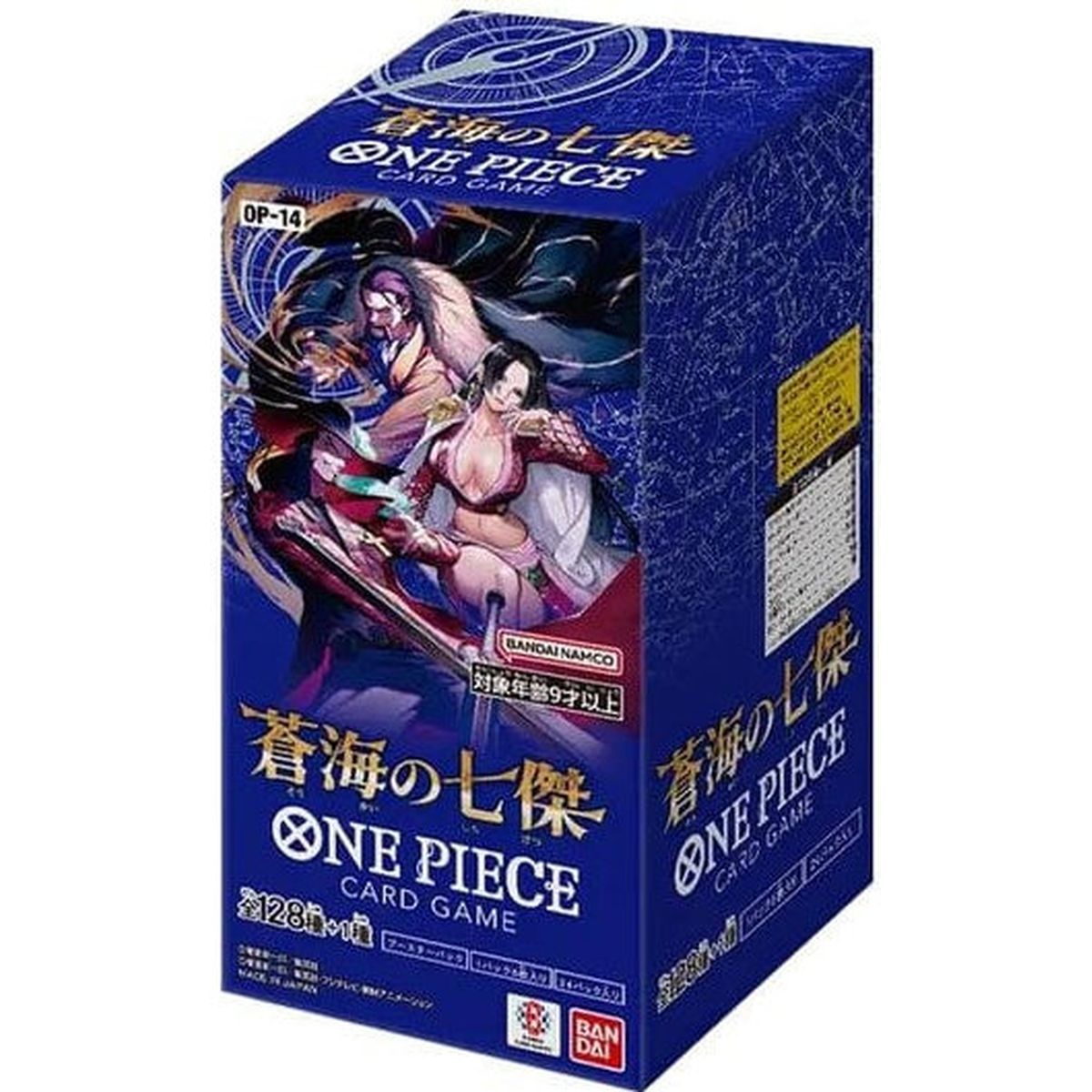 Box mit 24 Boostern – OP14: Die Sieben des Azurblauen Meeres – One Piece CG – Japanisch