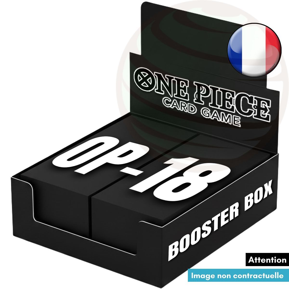 Box mit 24 Boostern – OP18 – One Piece CG – OP-18 – FR