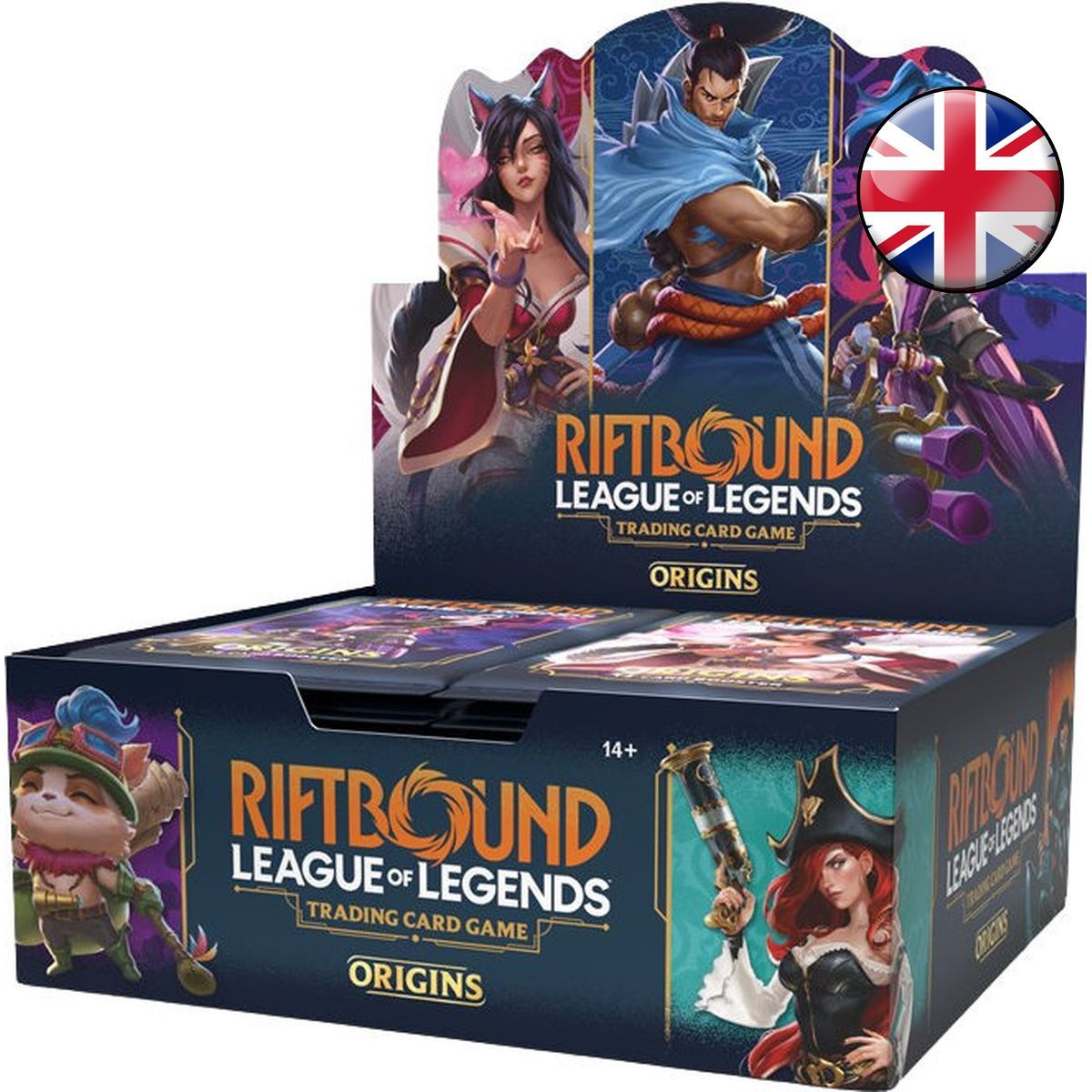 Box mit 24 Boostern - Set 1 Origins - Riftbound League of Legends TCG - Englisch