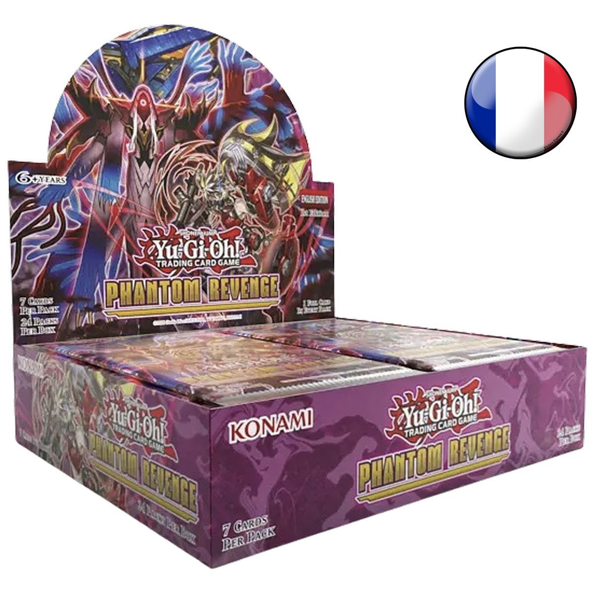 Schachtel mit 24 Boostern – Phantom Revenge – Yu-Gi-Oh! – PHRE – FR