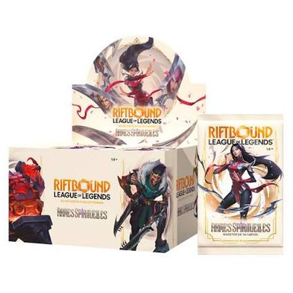 Box mit 24 Boostern – Set 2 Geisterwaffen – Riftbound League of Legends TCG – Französisch