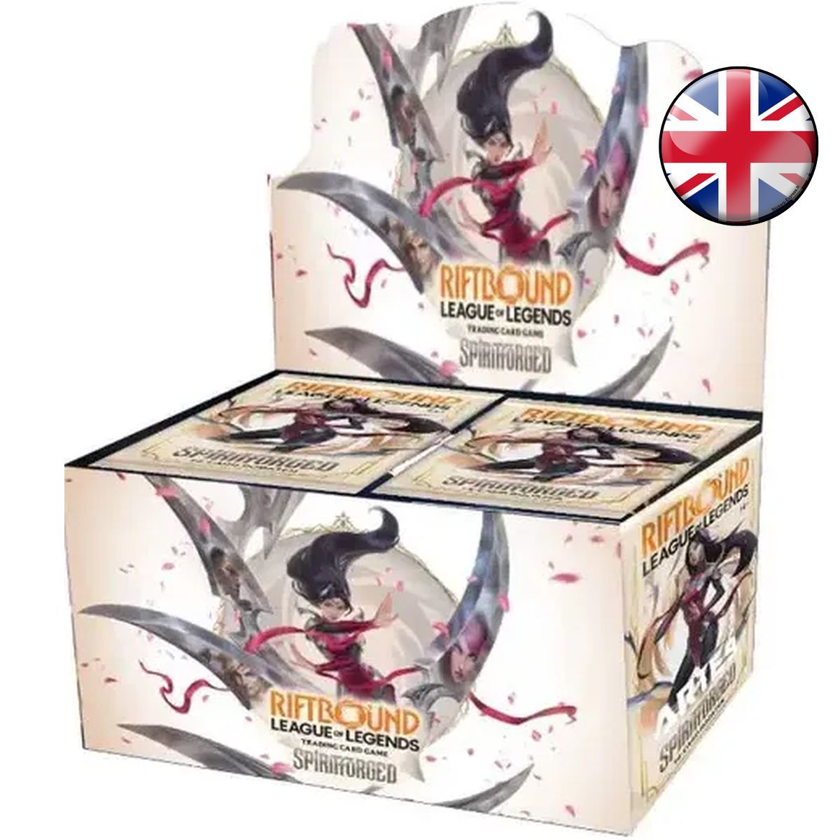 Box mit 24 Boostern – Set 2 Spiritforged – Riftbound League of Legends TCG – Englisch