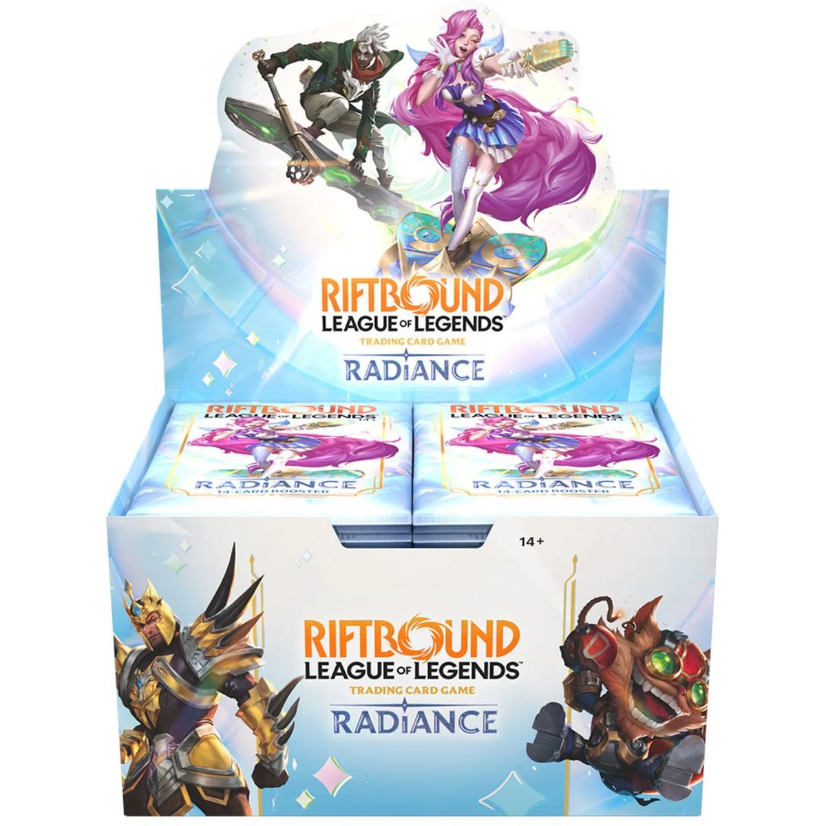 Box mit 24 Boostern – Set 5 Radiance – Riftbound League of Legends TCG – Französisch