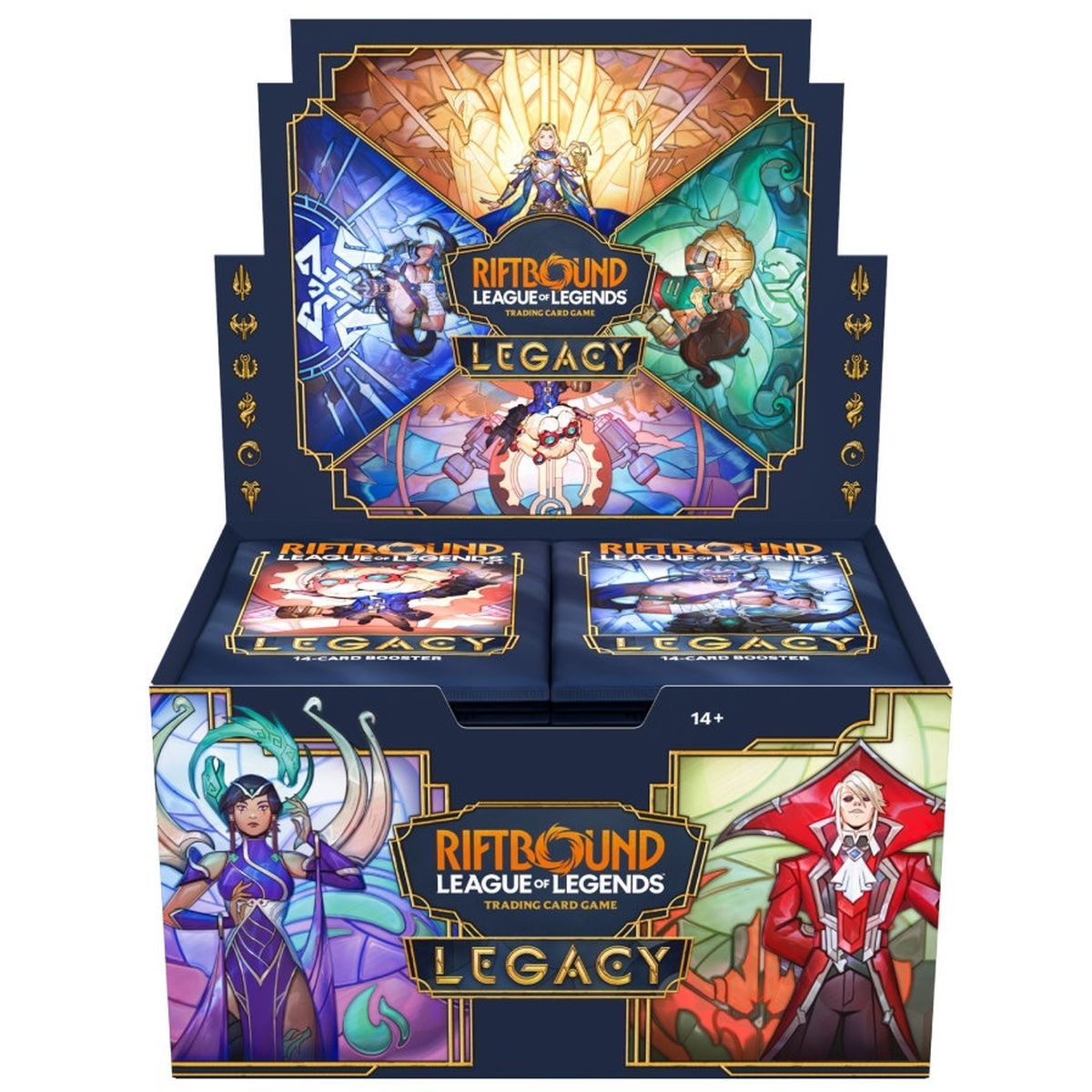 Box mit 24 Boostern – Set 6 Legacy – Riftbound League of Legends TCG – Englisch