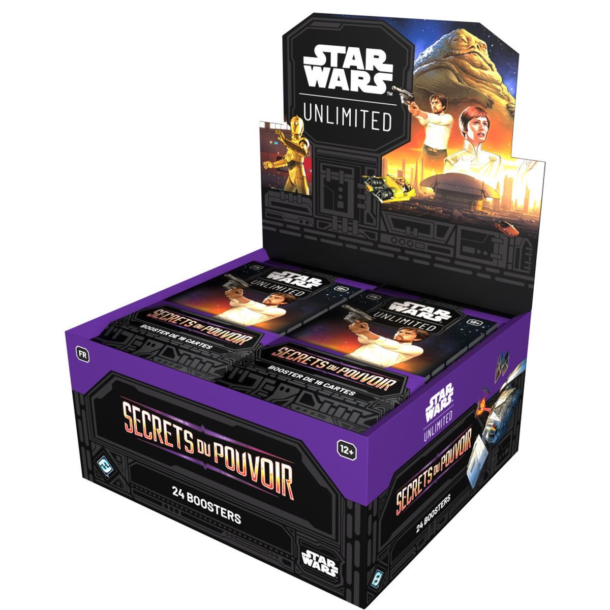 Item Schachtel mit 24 Boostern – Star Wars Unlimited: Geheimnisse der Macht – FR