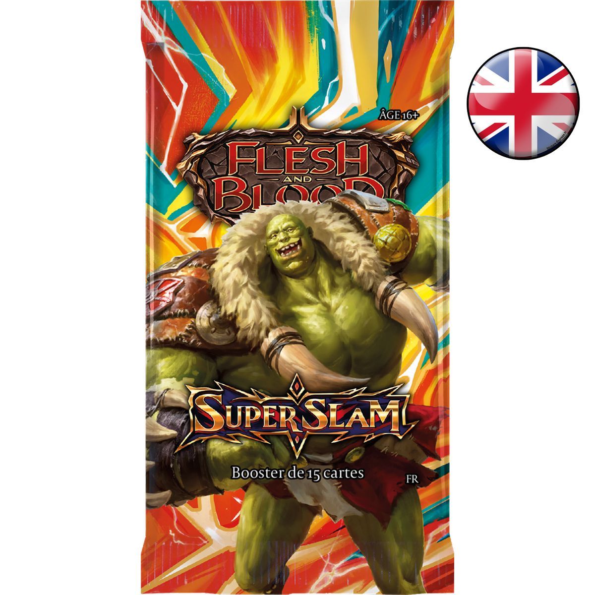 Box mit 24 Boostern – Super Slam – Flesh & Blood – FAB – EN