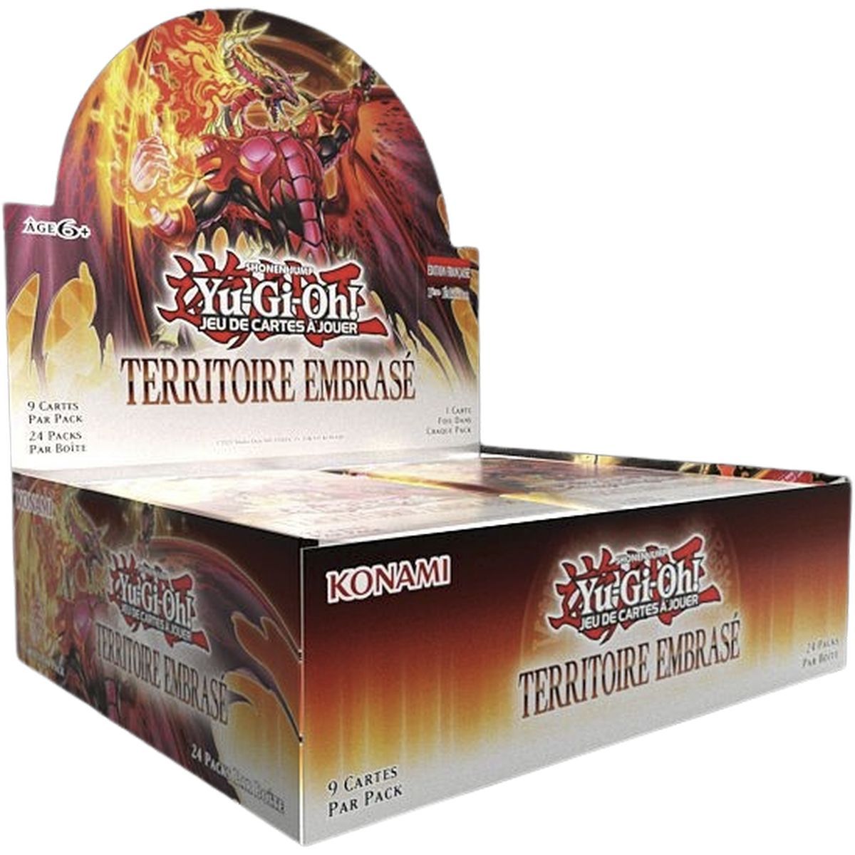 Item Box mit 24 Boostern – Burning Territory – Yu-Gi-Oh! – BLZD – FR