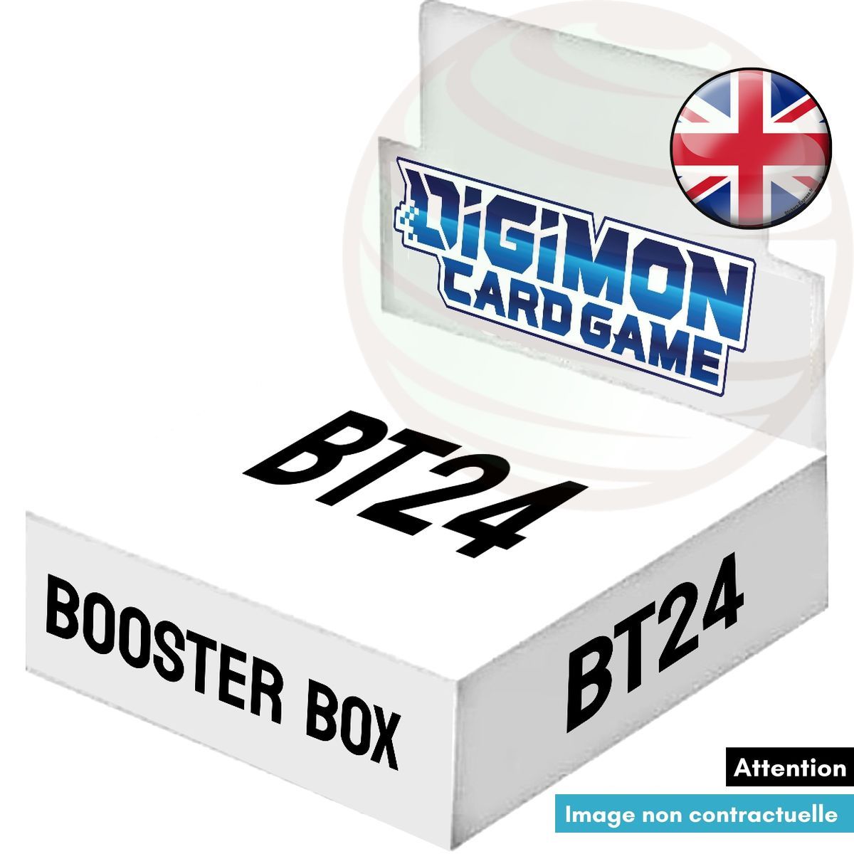Box mit 24 Boostern - Time Stranger [BT24] - Digimon Card Game - EN