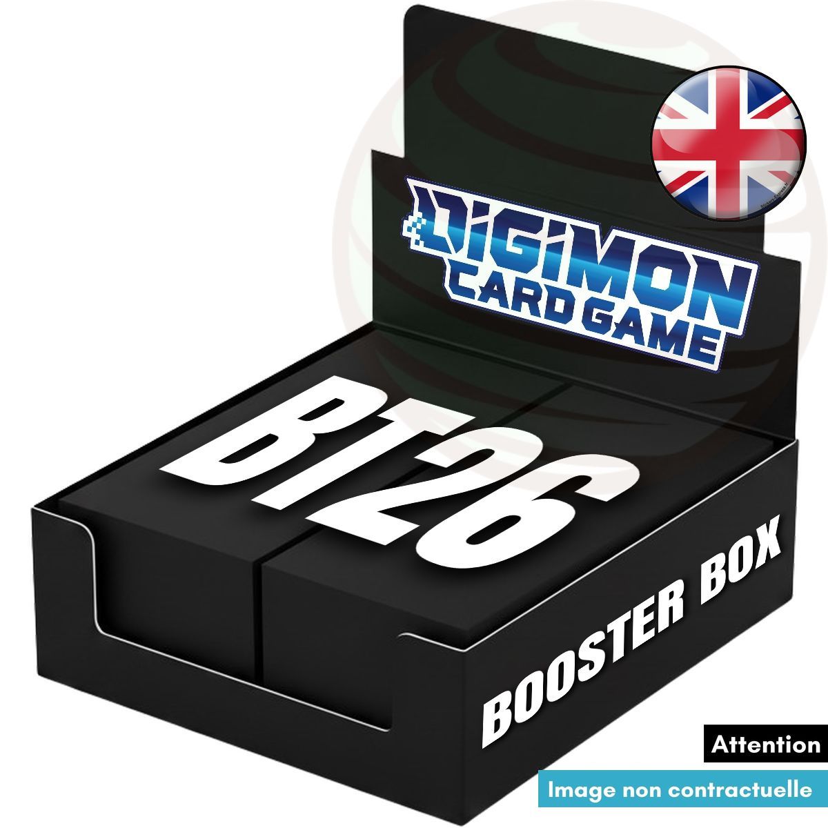 Box mit 24 Boostern – Zeitlose Bande [BT26] – Digimon-Kartenspiel – EN