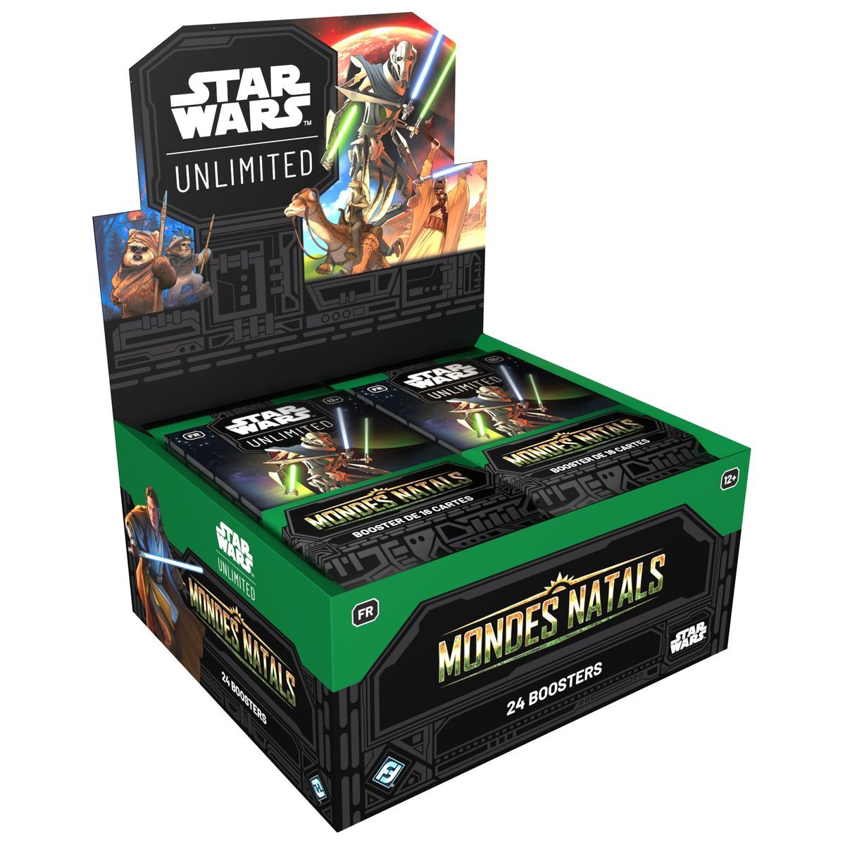 Box mit 24 Boostern – Star Wars Unlimited: Home Worlds – Set 9 – FR