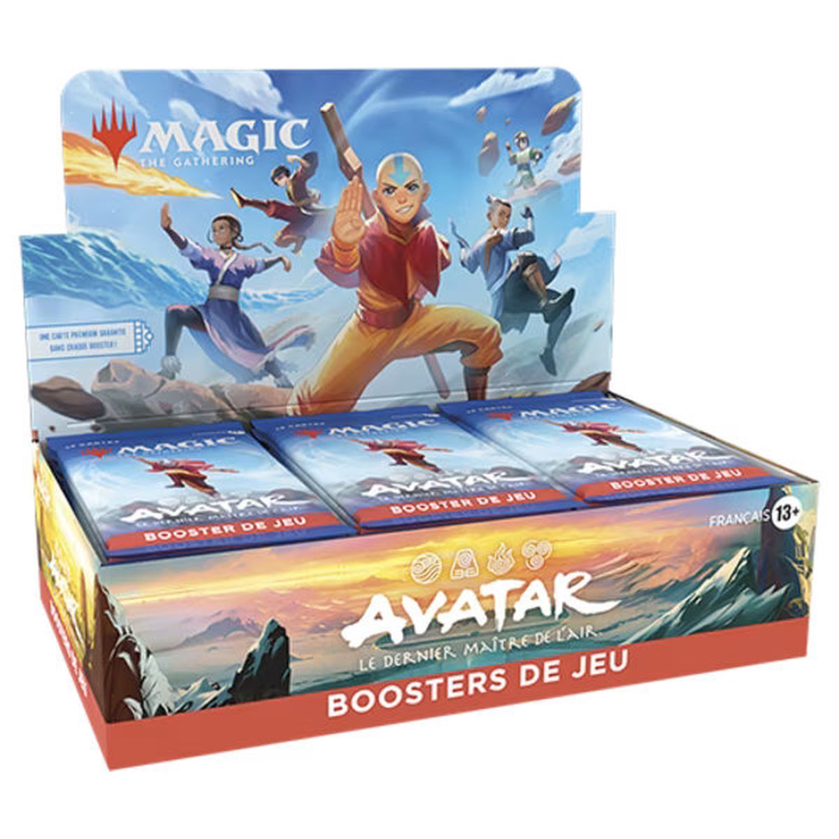 Schachtel mit 30 Game Boostern – Avatar: Der Herr der Elemente – Magic The Gathering – FR