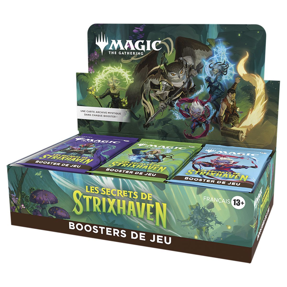 Box mit 30 Spielboostern – Geheimnisse von Strixhaven – Magic: The Gathering – FR