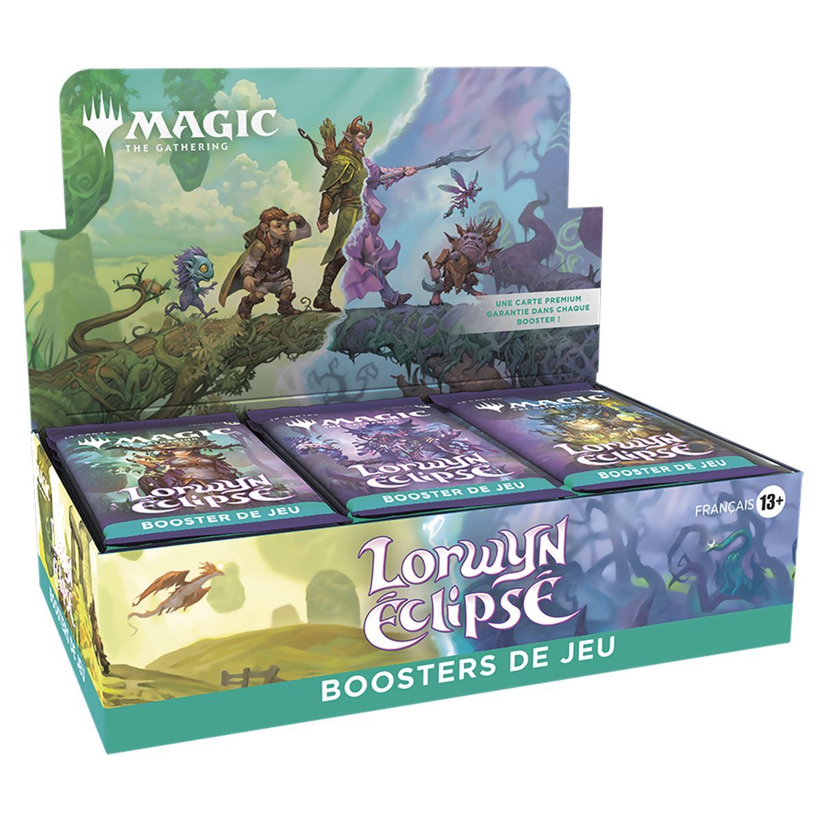 Schachtel mit 30 Game Boostern – Lorwyn Eclipse – Magic The Gathering – FR