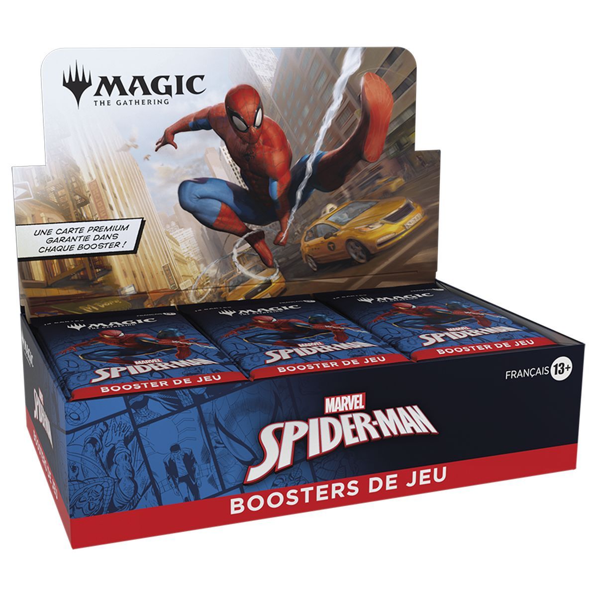 Schachtel mit 30 Game Boostern – Marvel: Spider-Man – Magic The Gathering – FR