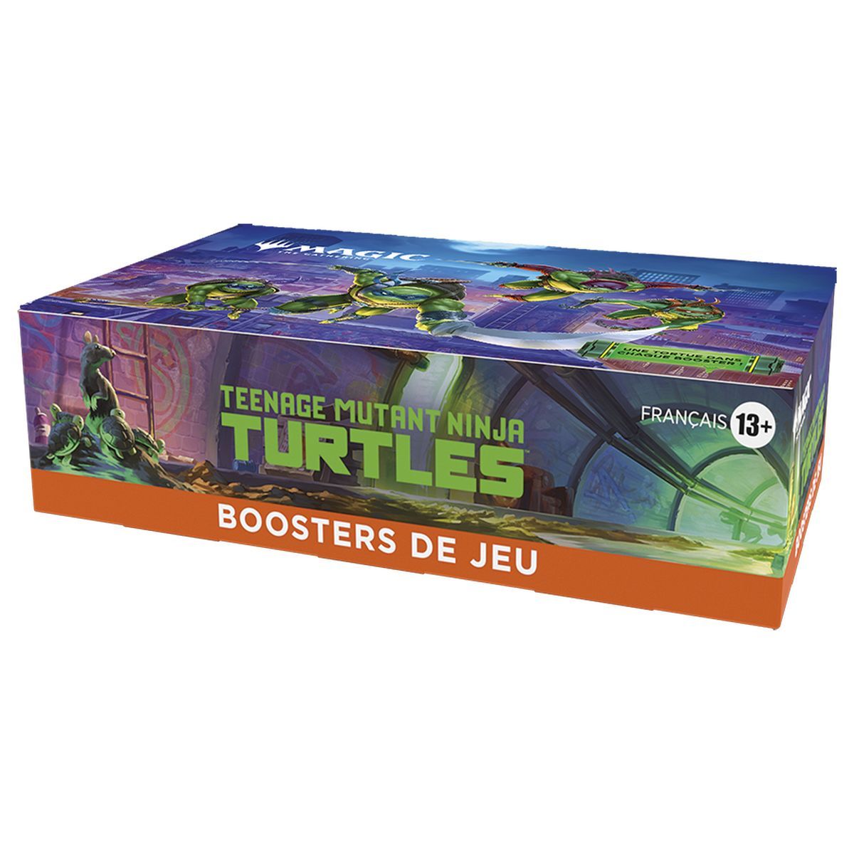 Box mit 30 Spielboostern – Teenage Mutant Ninja Turtles – Magic: The Gathering – FR
