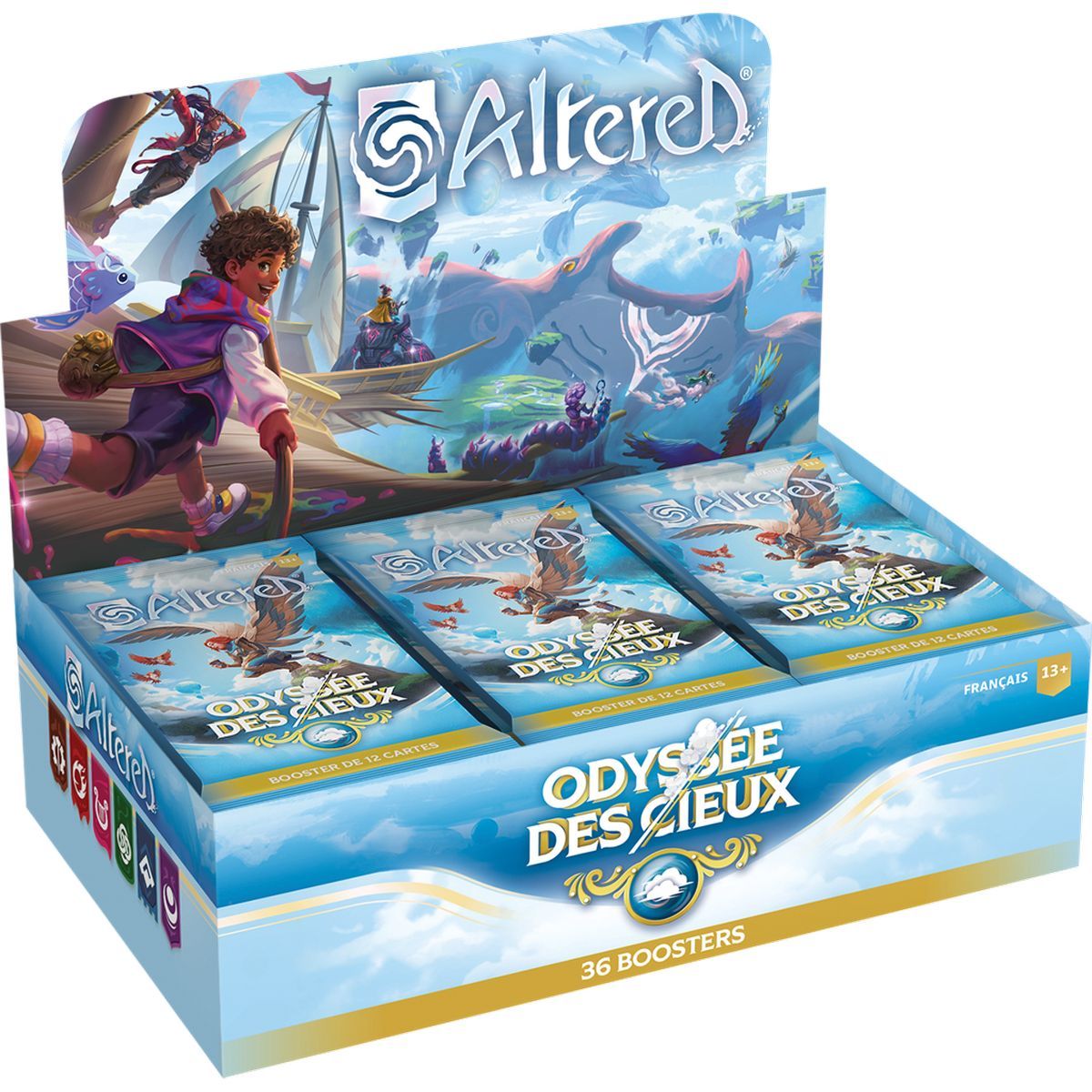 Schachtel mit 36 Boostern – Odyssey of the Skies – Verändert – FR