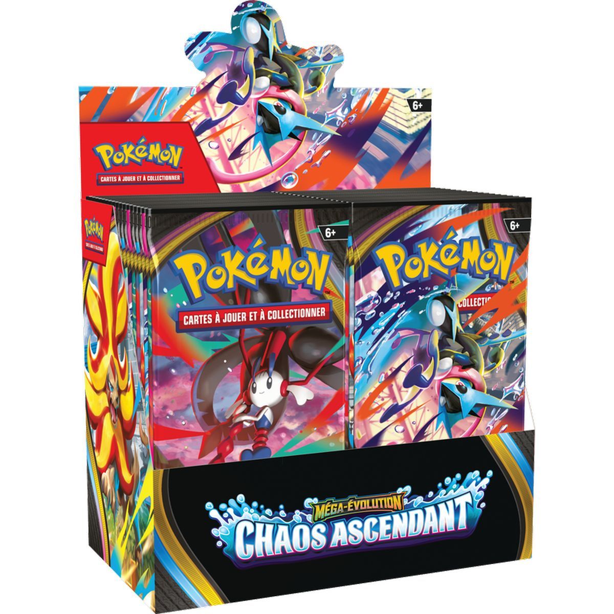 Box mit 36 Boostern – Mega-Entwicklung: Chaos Rising [ME04][CRI] – Pokémon – FR