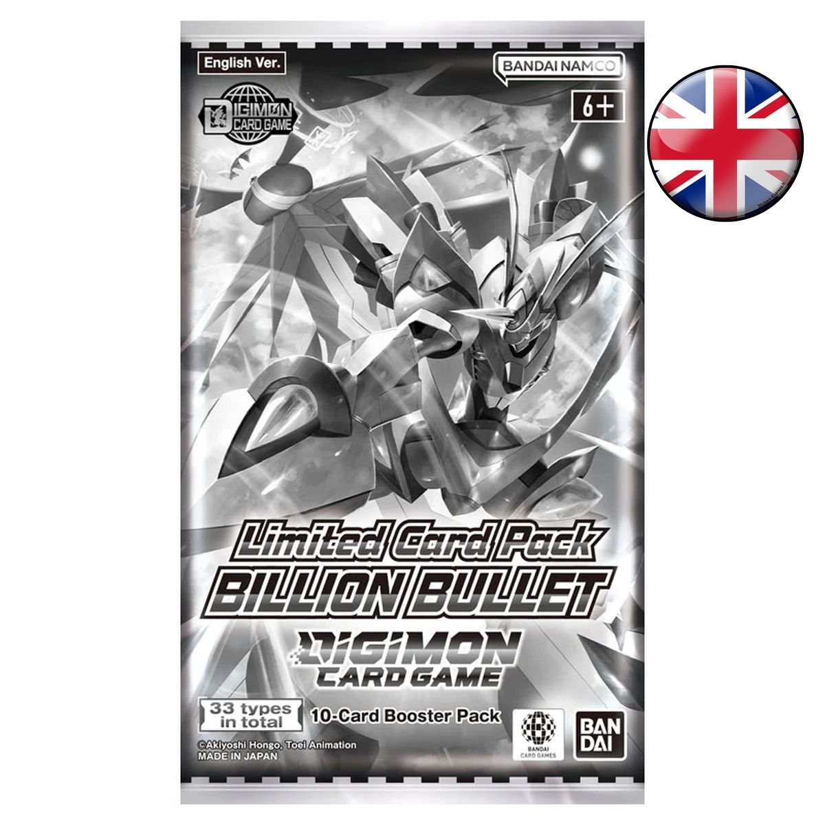 Box mit 6 Boostern - Billion Bullet [LM06] - Digimon Card Game - EN