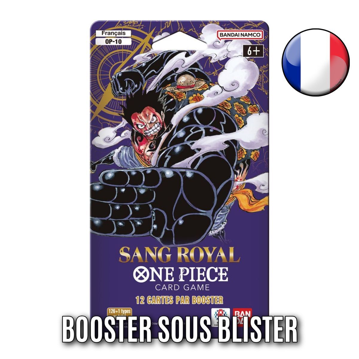 Booster-Blister – OP10 „Royal Blood“ – One Piece CG – FR 🇫🇷