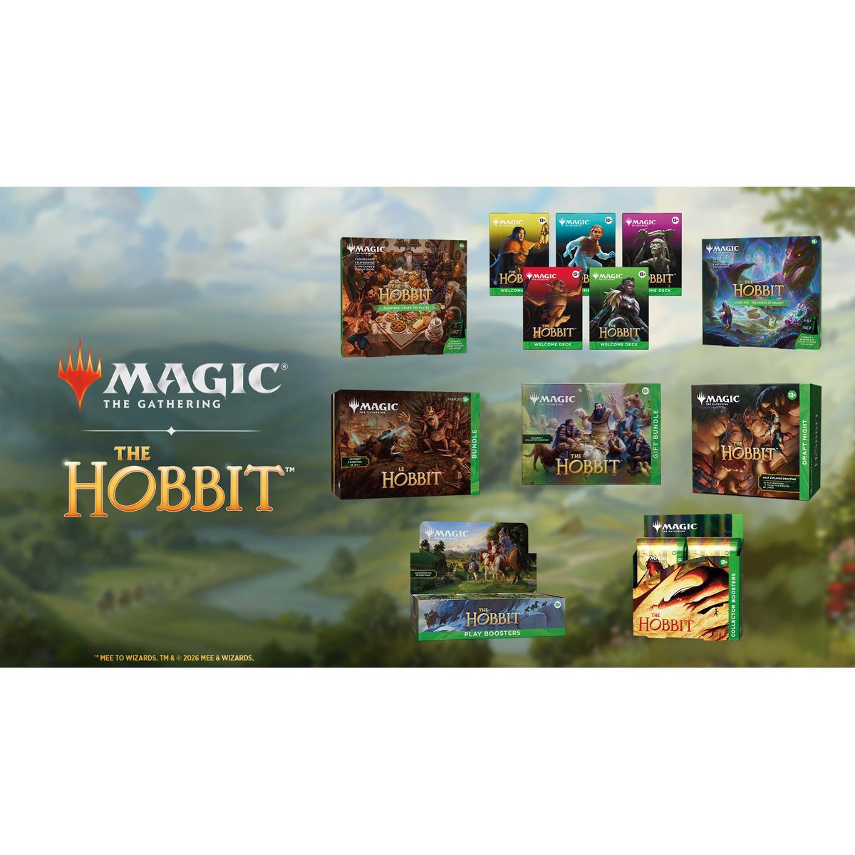 Booster - Sammlerstück: Der Hobbit - Magic: The Gathering - FR