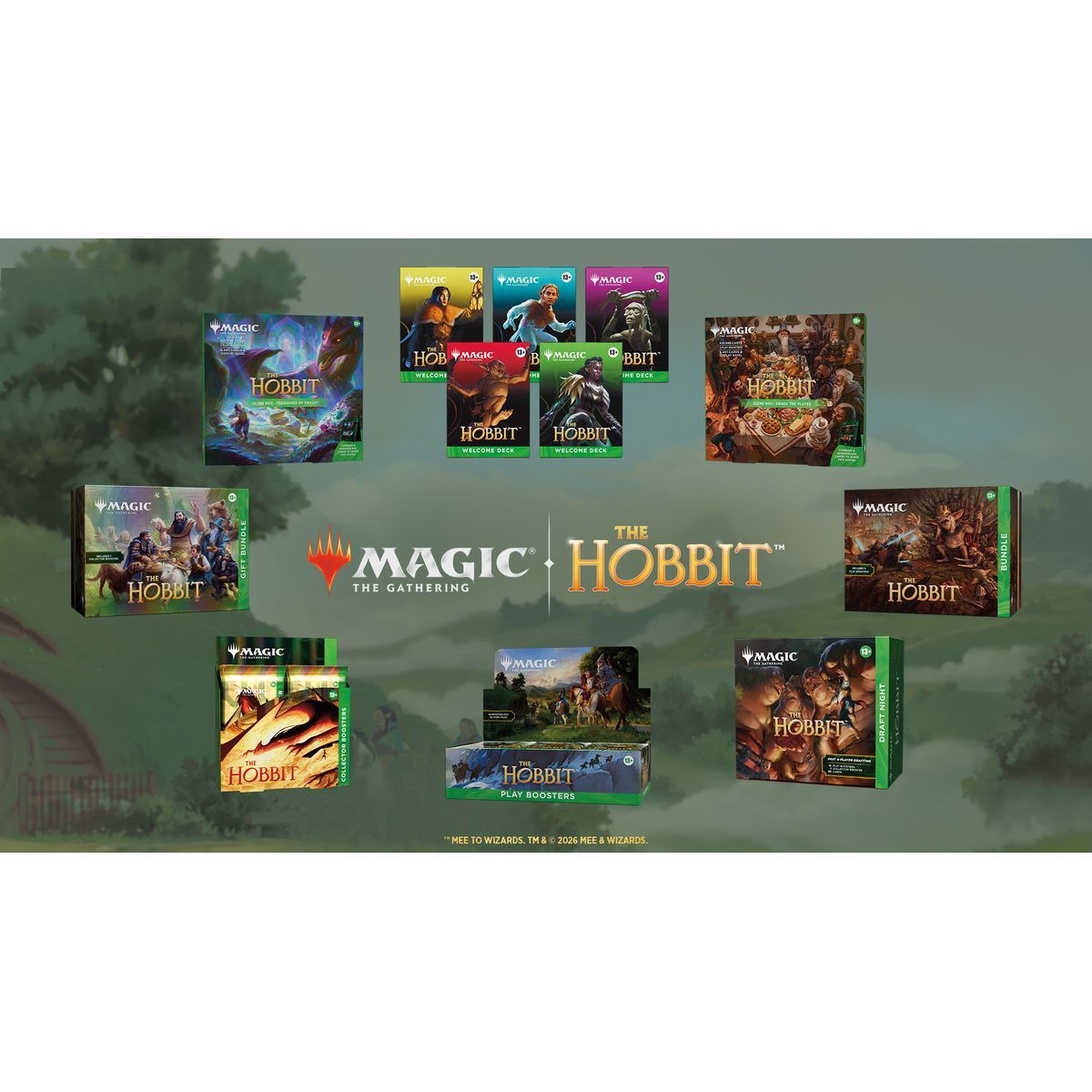 Booster - Sammlerstück: Der Hobbit - Magic: The Gathering - FR