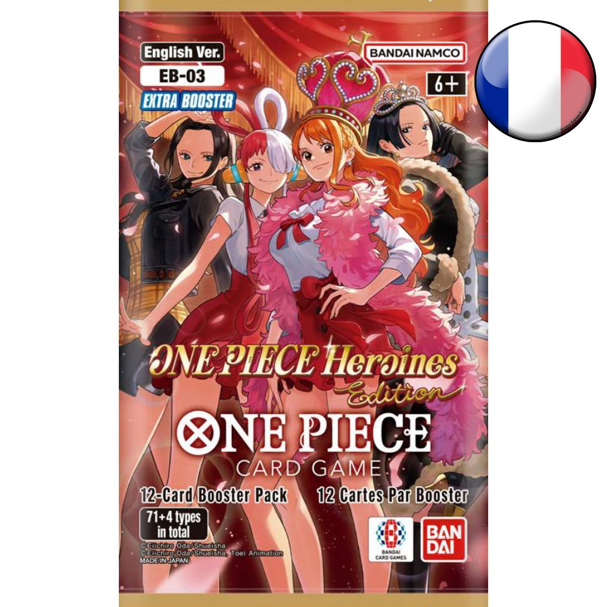 Booster – Extra-Booster – EB03: ONE PIECE Heroines Edition – EB-03 – One Piece CG – FR