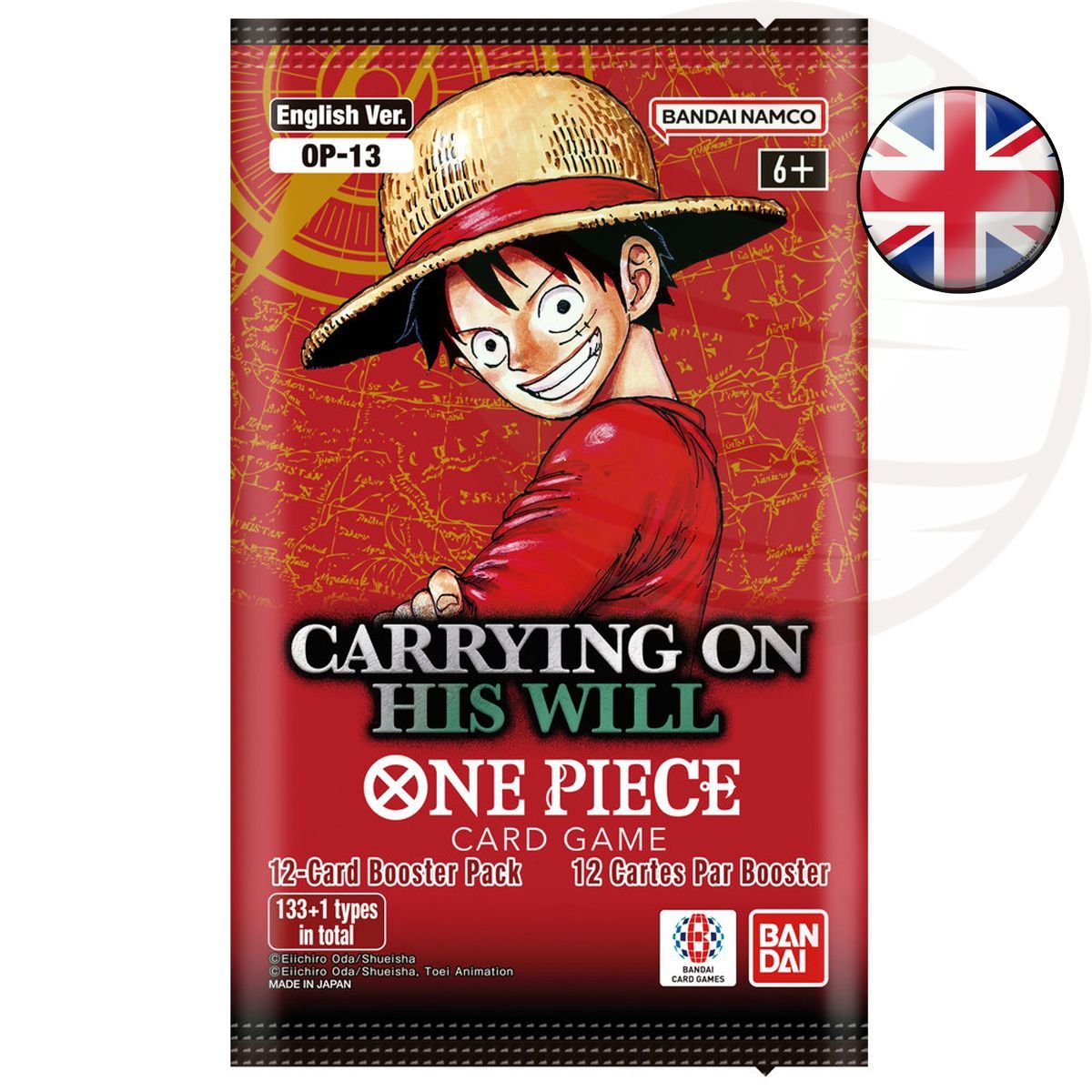 Booster – OP13 „Seinen Willen weiterführen“ – One Piece CG – OP-13 – EN