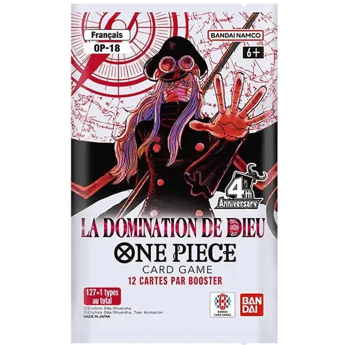 Booster – OP18: Gottes Herrschaft – One Piece CG – OP-18 – FR