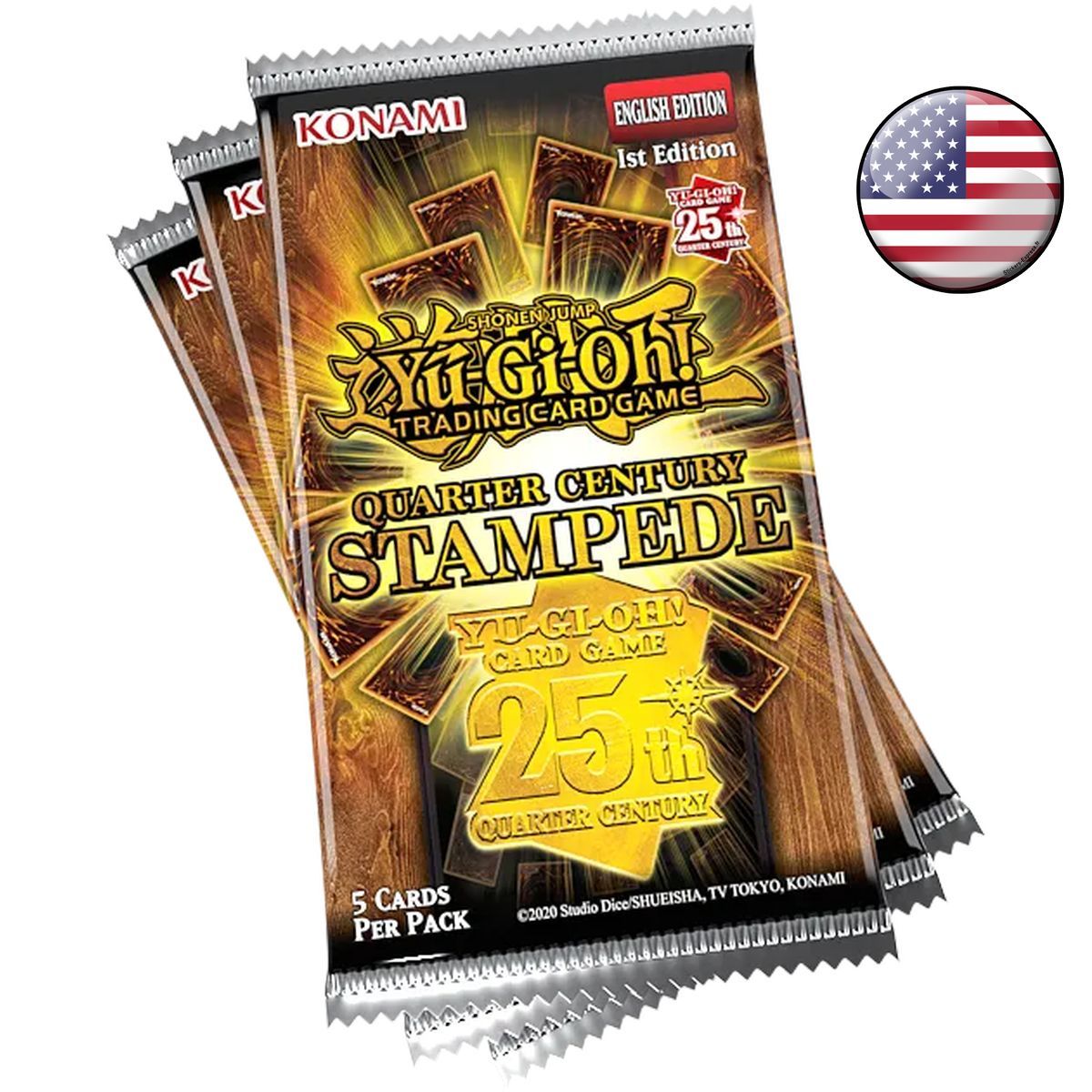 Booster – Vierteljahrhundert-Stampede – Yu-Gi-Oh! - RA04 - USA