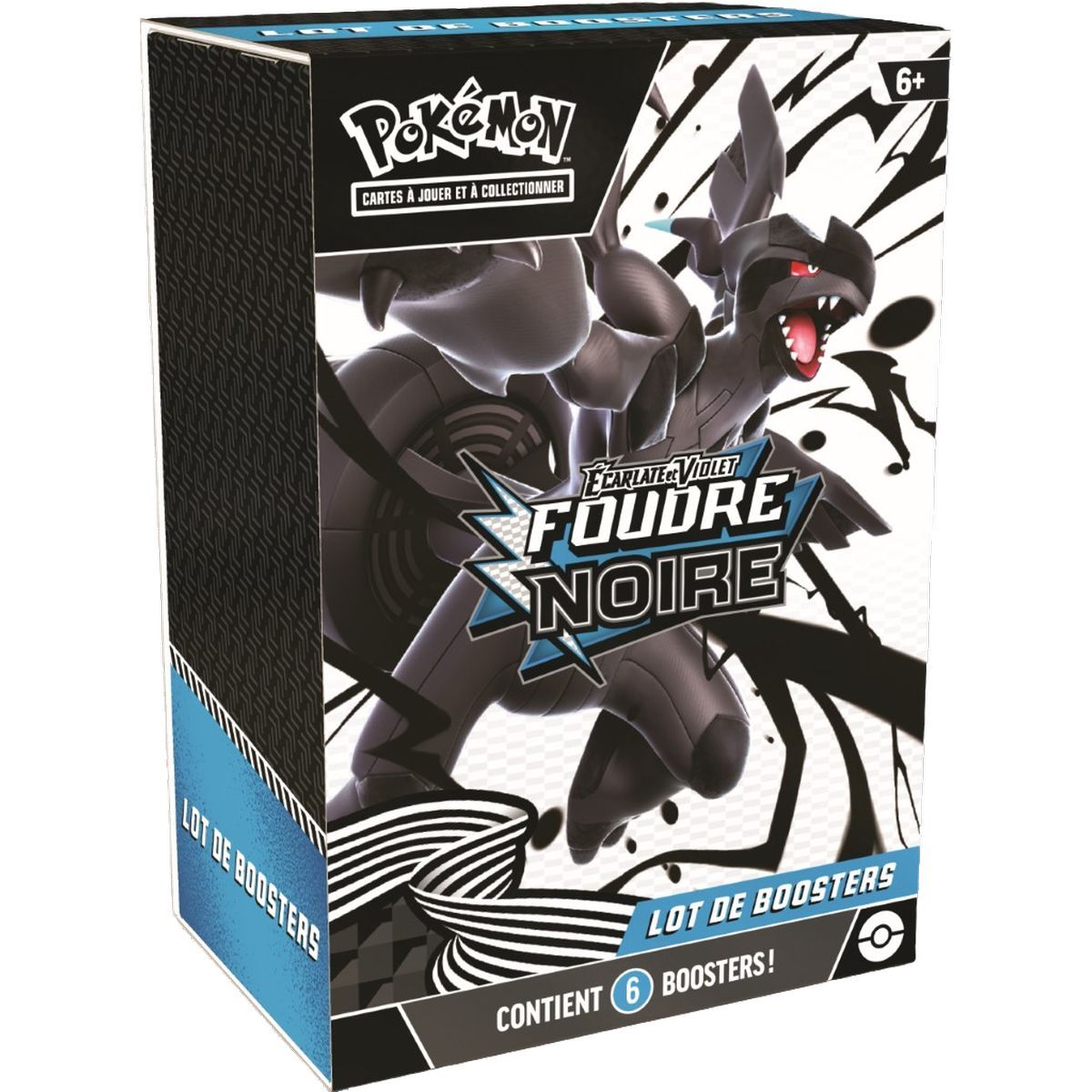 Bundle 6 Booster - Scarlet und Purple: Black Lightning - [SV10.5 - EV10.5] - Pokémon - FR