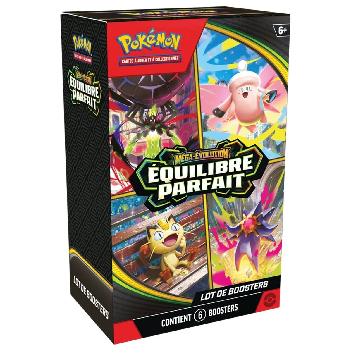 6er Booster-Bundle – Mega-Entwicklung: Perfekte Balance [ME03][POR] – Pokémon – FR