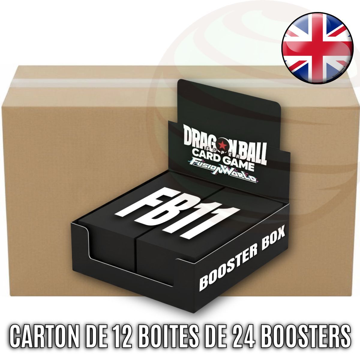Box mit 12 Boxen à 24 Boostern – Brightness of Hope – FB11 – Dragon Ball Super CG Fusion World – EN