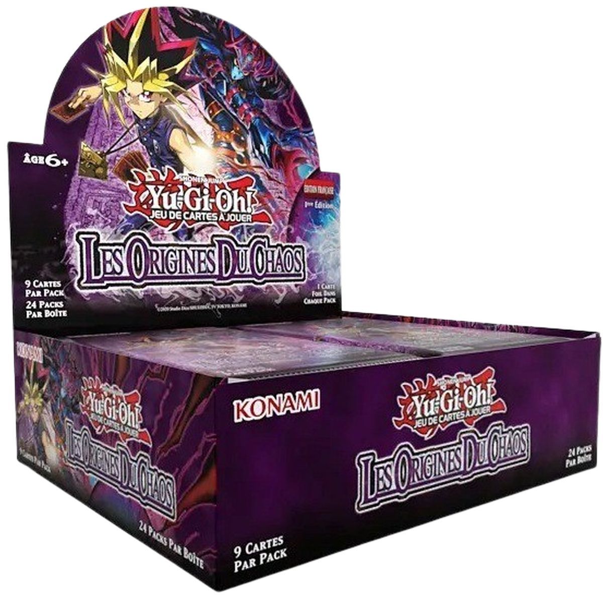 Karton mit 12 Schachteln à 24 Boosterpacks – Origins of Chaos – Yu-Gi-Oh! – CORI – FR