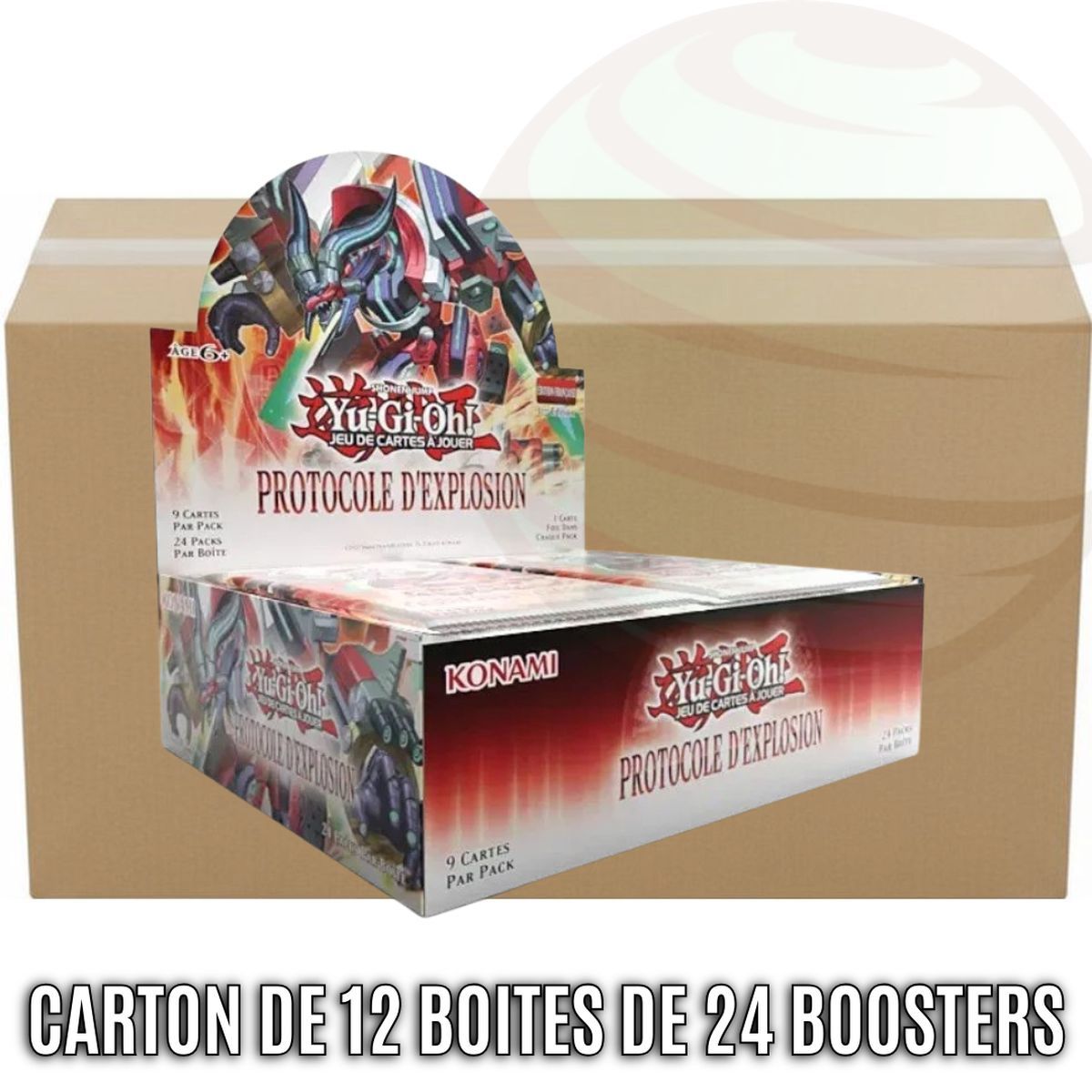 Item Box mit 12 Boxen à 24 Boostern – Explosion Protocol – Yu-Gi-Oh! – BPRO – EN