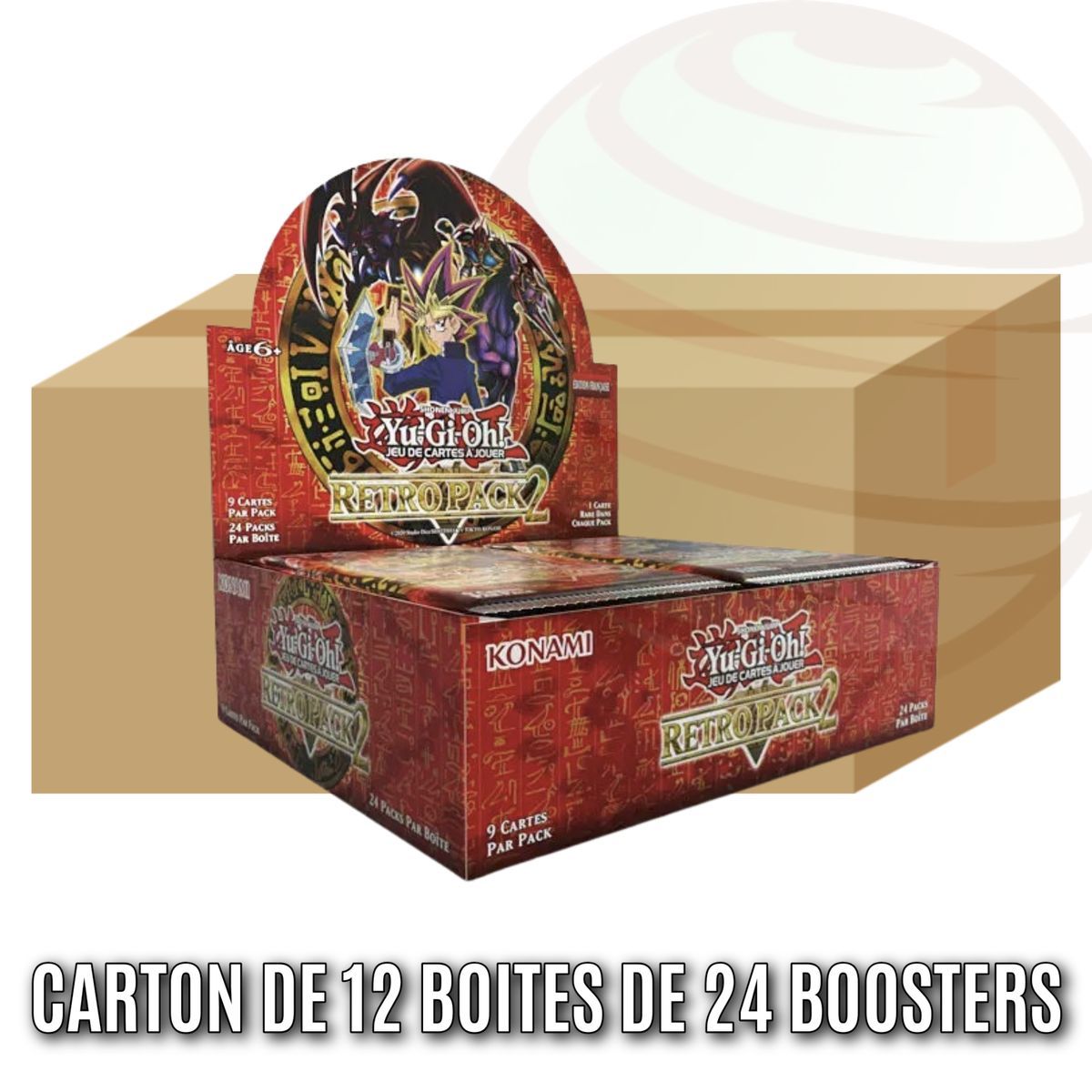 Item Schachtel mit 12 Schachteln mit je 24 Boostern - Retro Pack 2 (Nachdruck) - Yu-Gi-Oh! - RP02 - FR