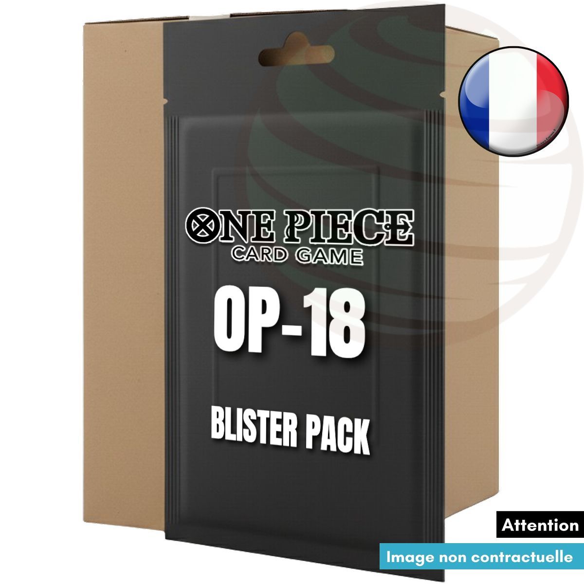 Box mit 24 Blister-Boostern – OP18 – One Piece CG – OP-18 – FR