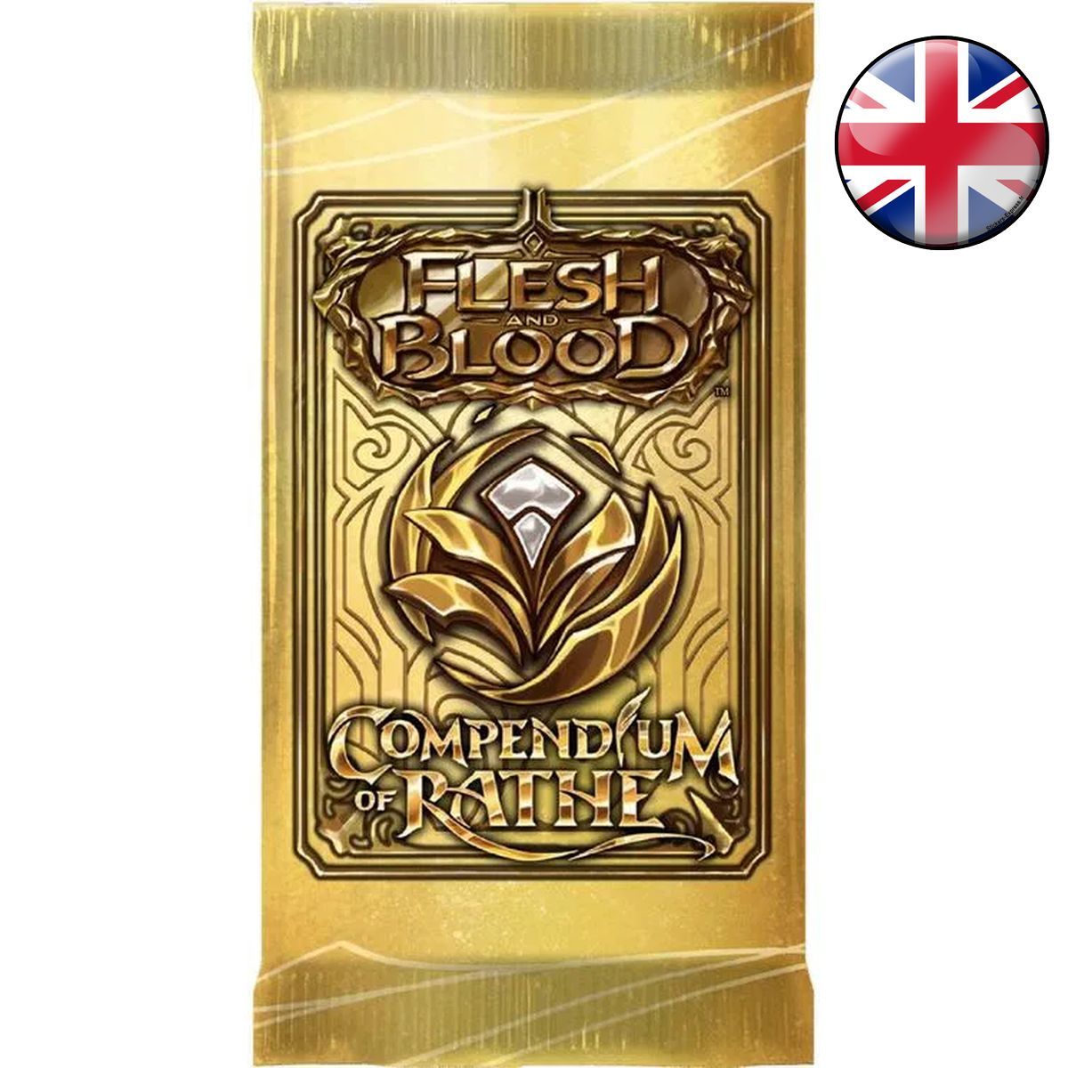 Box mit 4 Schachteln à 24 Boostern – Compendium of Rathe – Flesh & Blood – FAB – EN