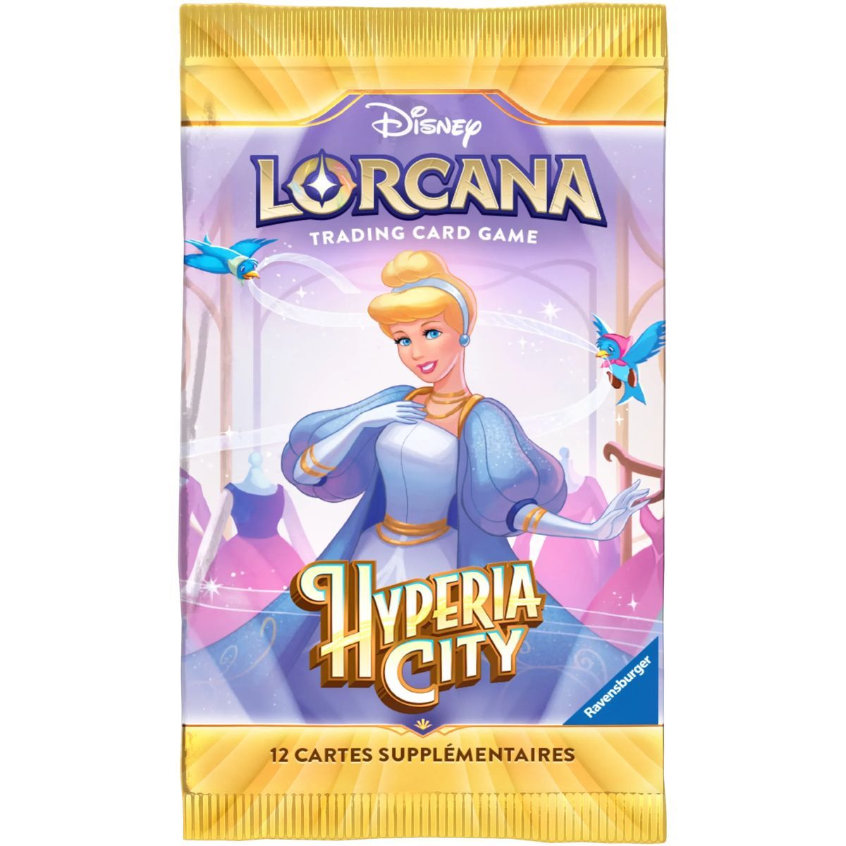 Box mit 4 Boosterpacks – Kapitel 14: Hyperia City – Disney Lorcana – Set 14 – FR
