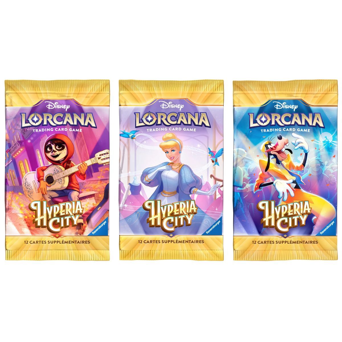 Box mit 4 Boosterpacks – Kapitel 14: Hyperia City – Disney Lorcana – Set 14 – FR
