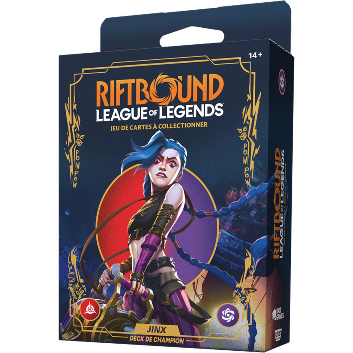 Champion-Deck – Ursprünge: Jinx – Riftbound League of Legends TCG – Französisch