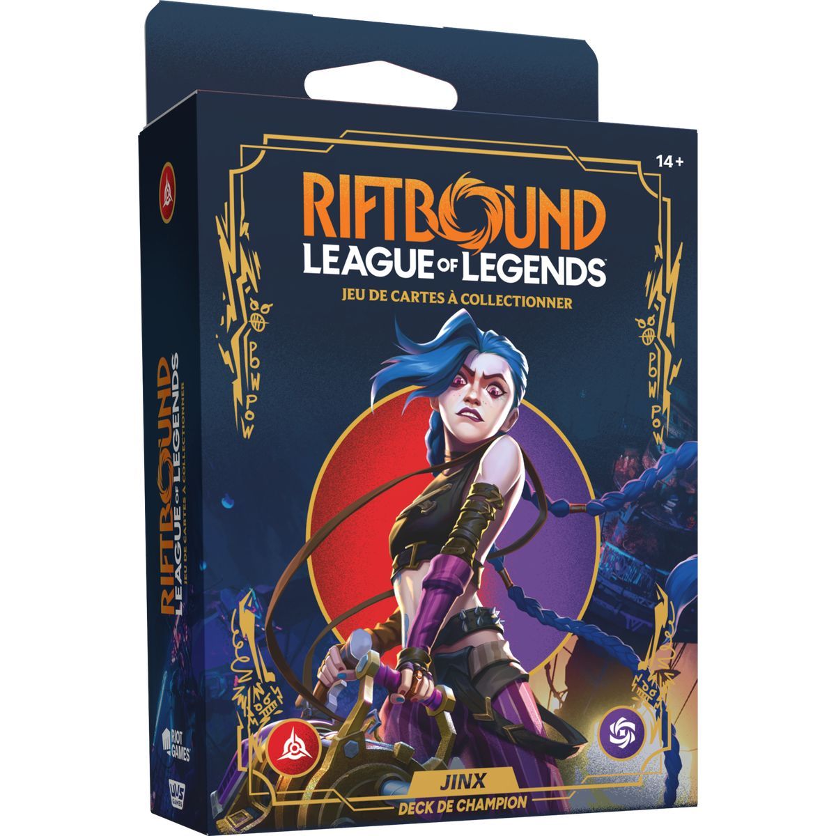 Champion-Deck – Ursprünge: Jinx – Riftbound League of Legends TCG – Französisch