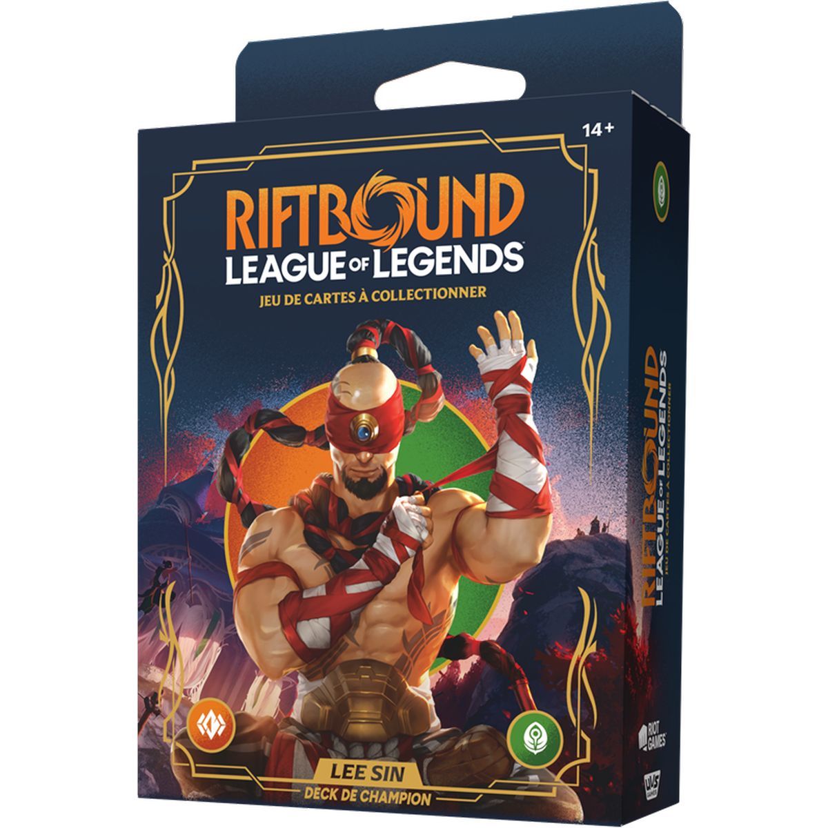 Champion-Deck – Ursprünge: Lee Sin – Riftbound League of Legends TCG – Französisch