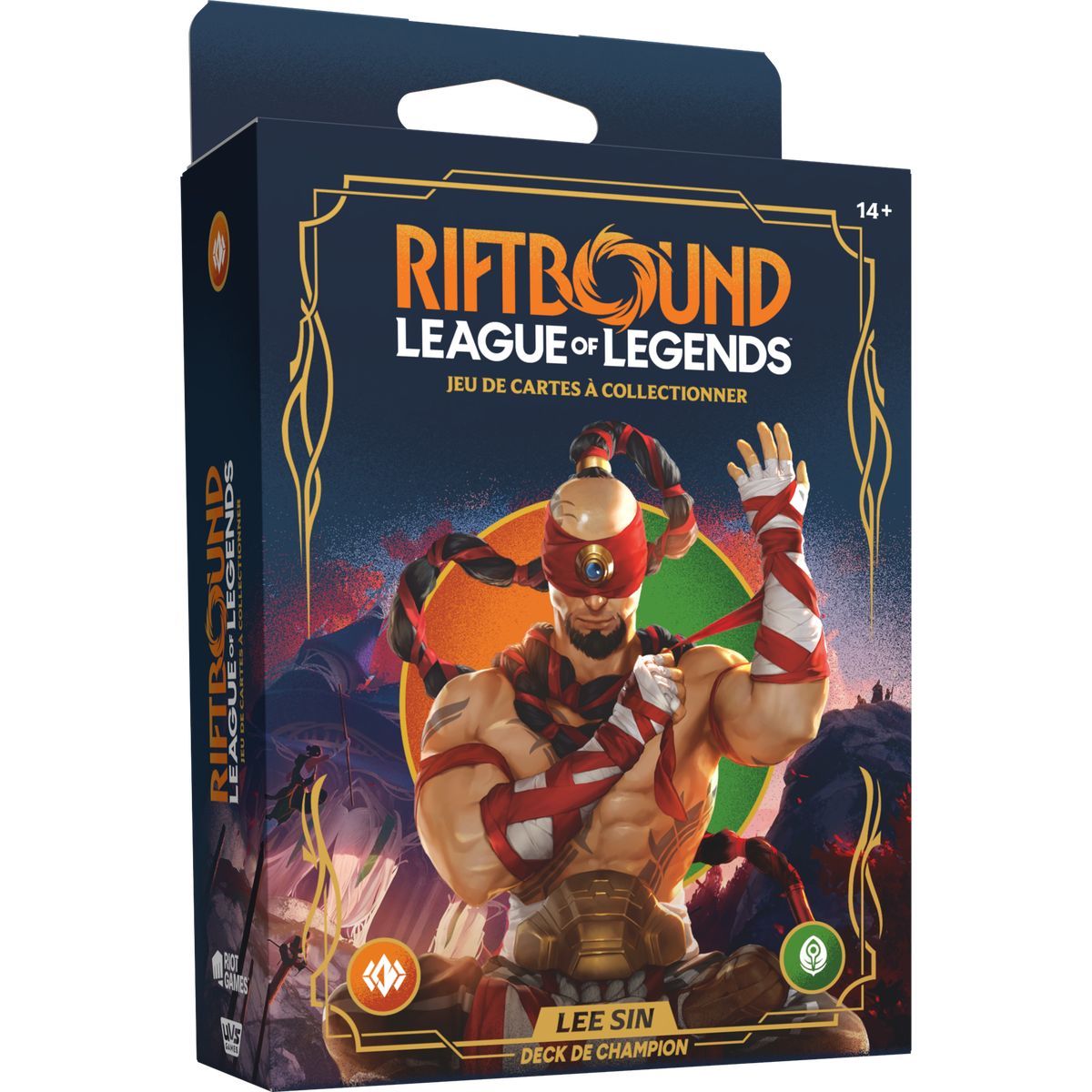 Champion-Deck – Ursprünge: Lee Sin – Riftbound League of Legends TCG – Französisch