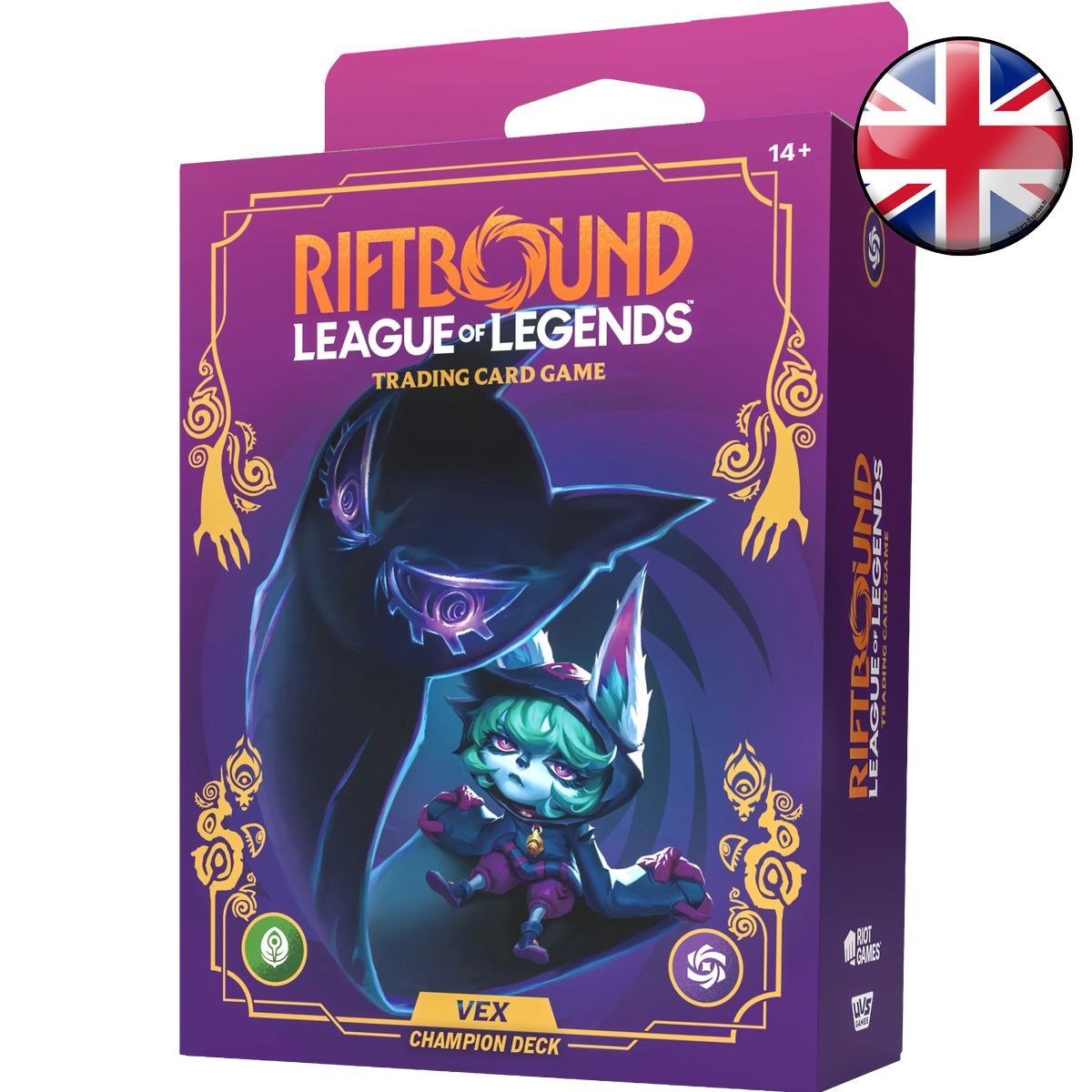 Champion-Deck – Entfesselt: Vex – Riftbound League of Legends TCG – Englisch
