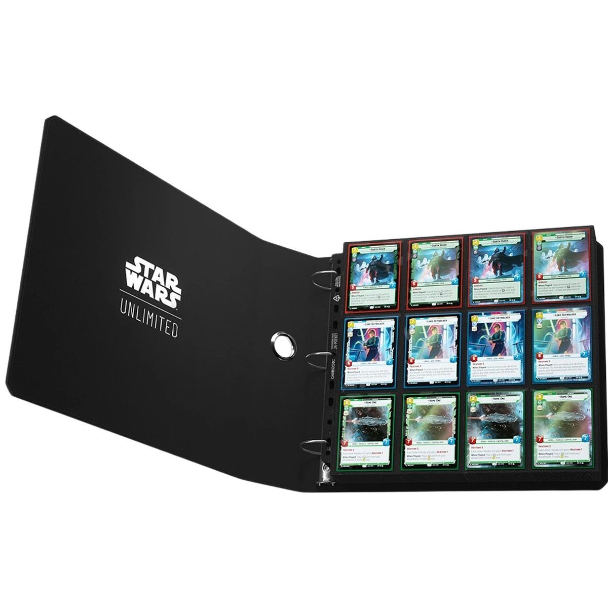 Ringbuch - Premium Cardport 24-Pocket XL Schwarz - Star Wars Unlimited - Gamegenic